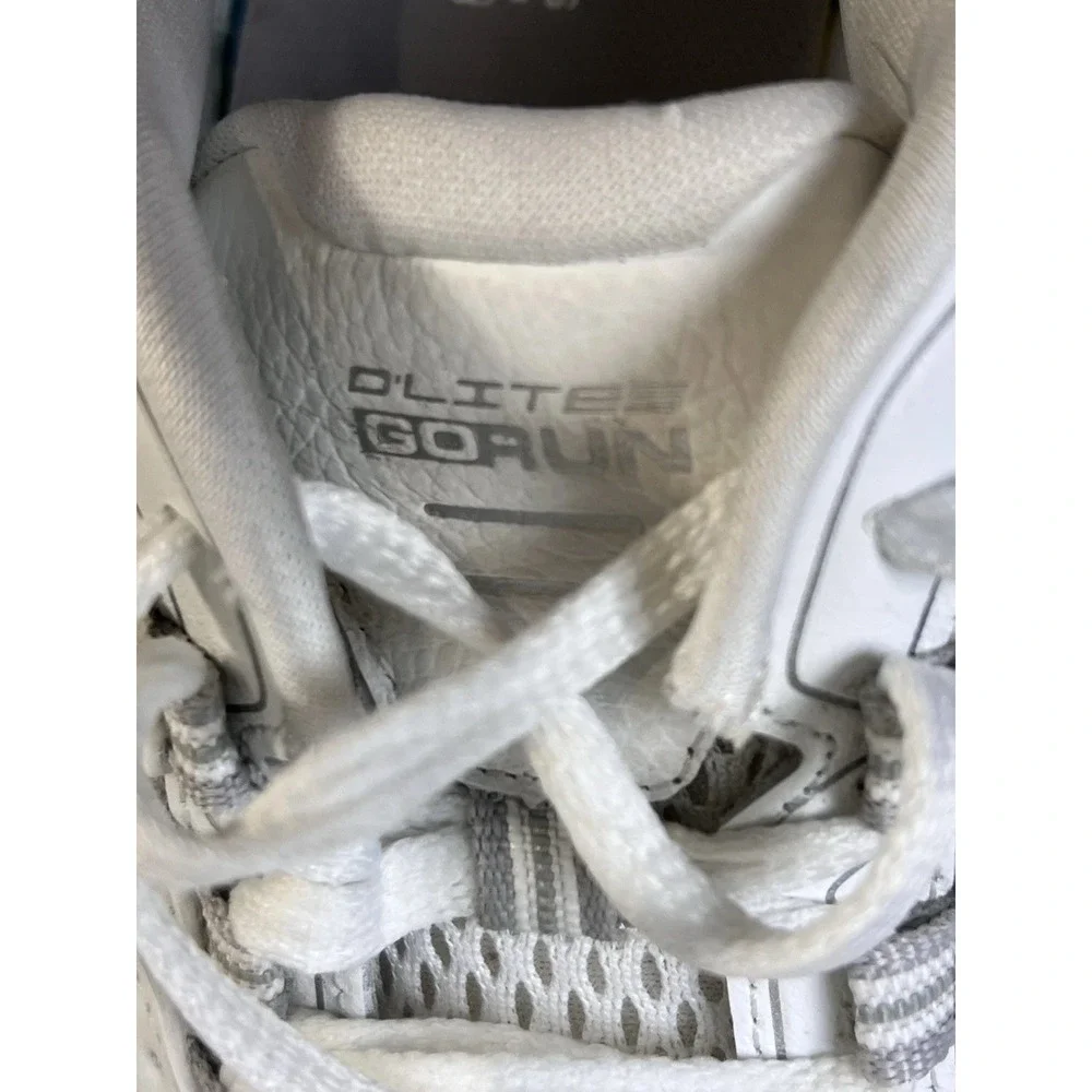 Skechers Go Run Consistent 2.0 Womens 9.5 White Athletic Shoes Running Sneakers